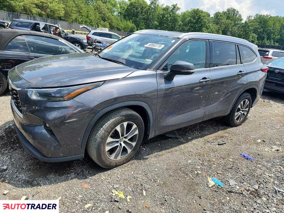 Toyota Highlander 2022 3