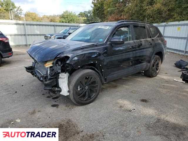 Volkswagen Atlas 2.0 benzyna 2022r. (SHREVEPORT)