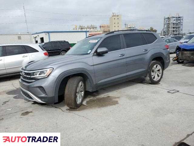 Volkswagen Atlas 3.0 benzyna 2021r. (NEW ORLEANS)