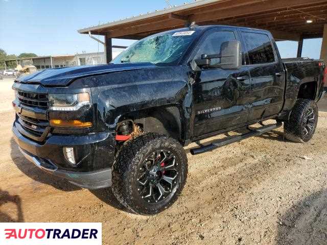 Chevrolet Silverado 5.0 benzyna 2018r. (TANNER)