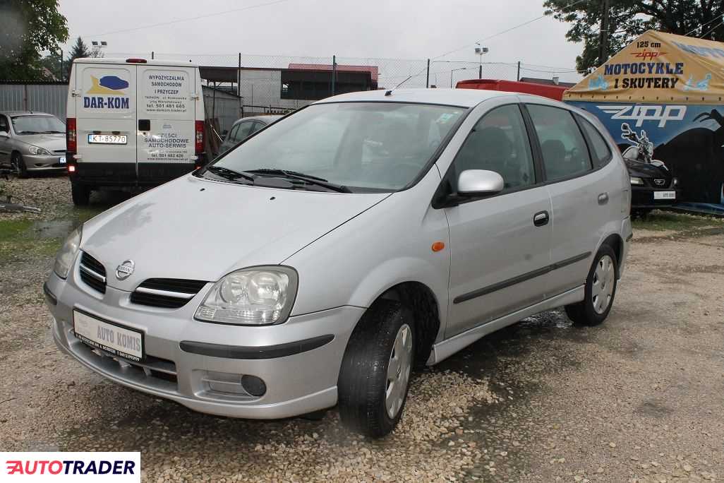 Nissan Almera Tino 2003 1.8 114 KM Nissan Almera Tino 2003 1.8 114 KM