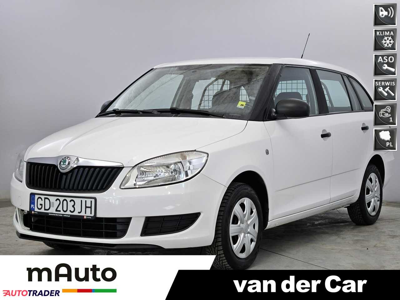 Skoda Fabia 2011 1.4 85 KM