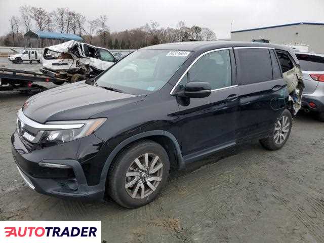 Honda Pilot 3.0 benzyna 2020r. (SPARTANBURG)