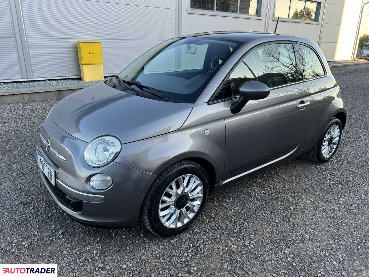 Fiat 500 1.2 benzyna 69 KM 2015r. (Opoczno)