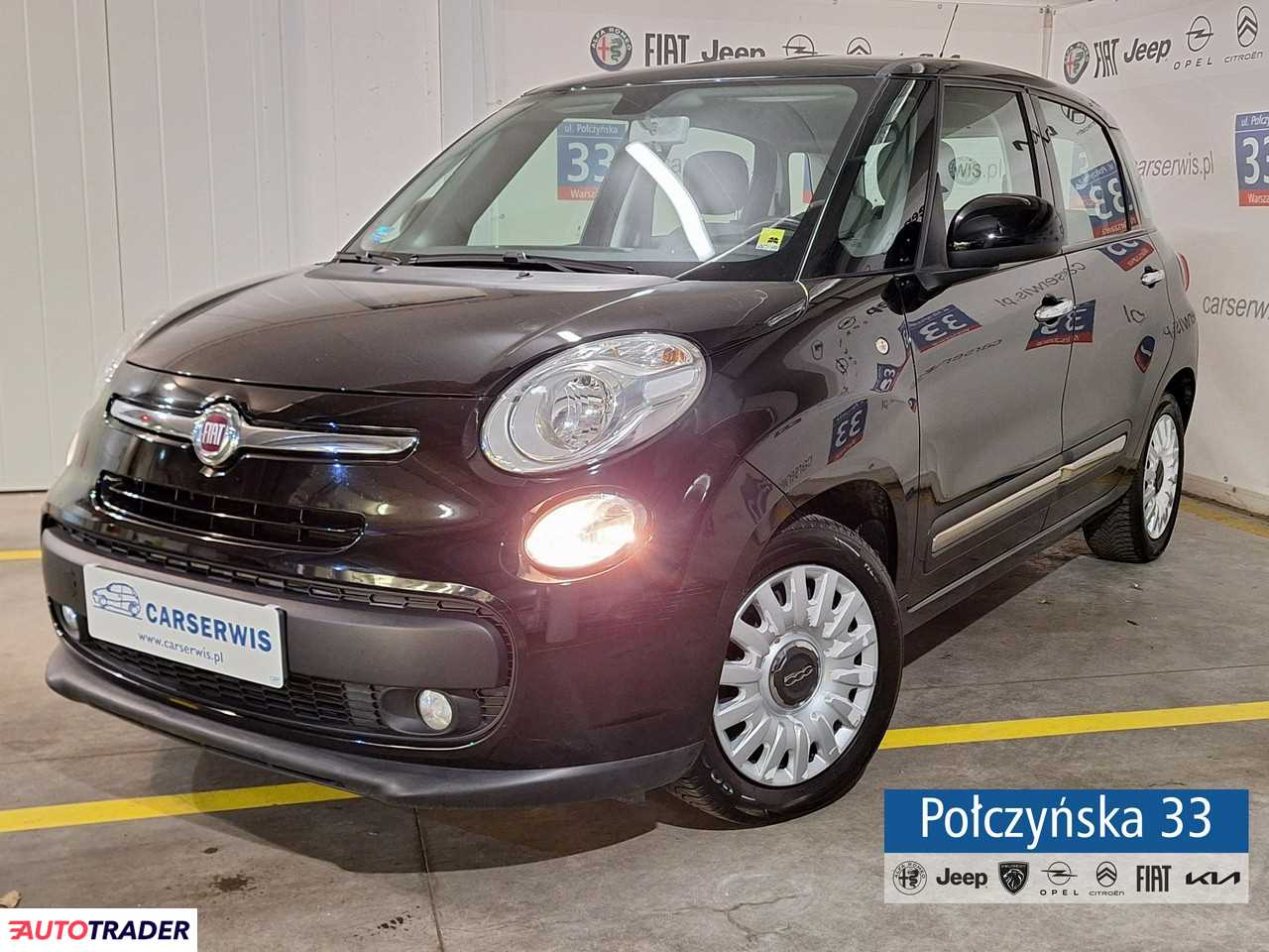 Fiat 500 L 1.4 benzyna 95 KM 2014r. (Warszawa)