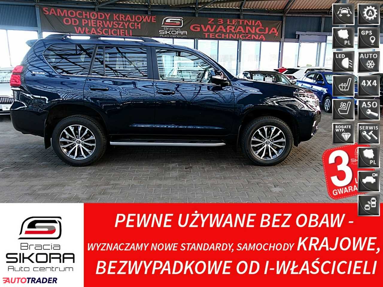 Toyota Land Cruiser 2019 2.8 177 KM