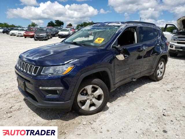 Jeep Compass 2.0 benzyna 2021r. (WEST WARREN)