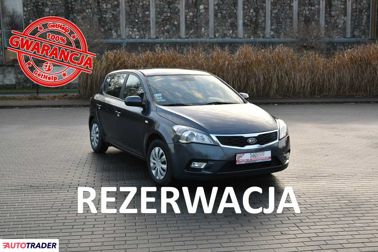 Kia Ceed 2011 1.4 90 KM