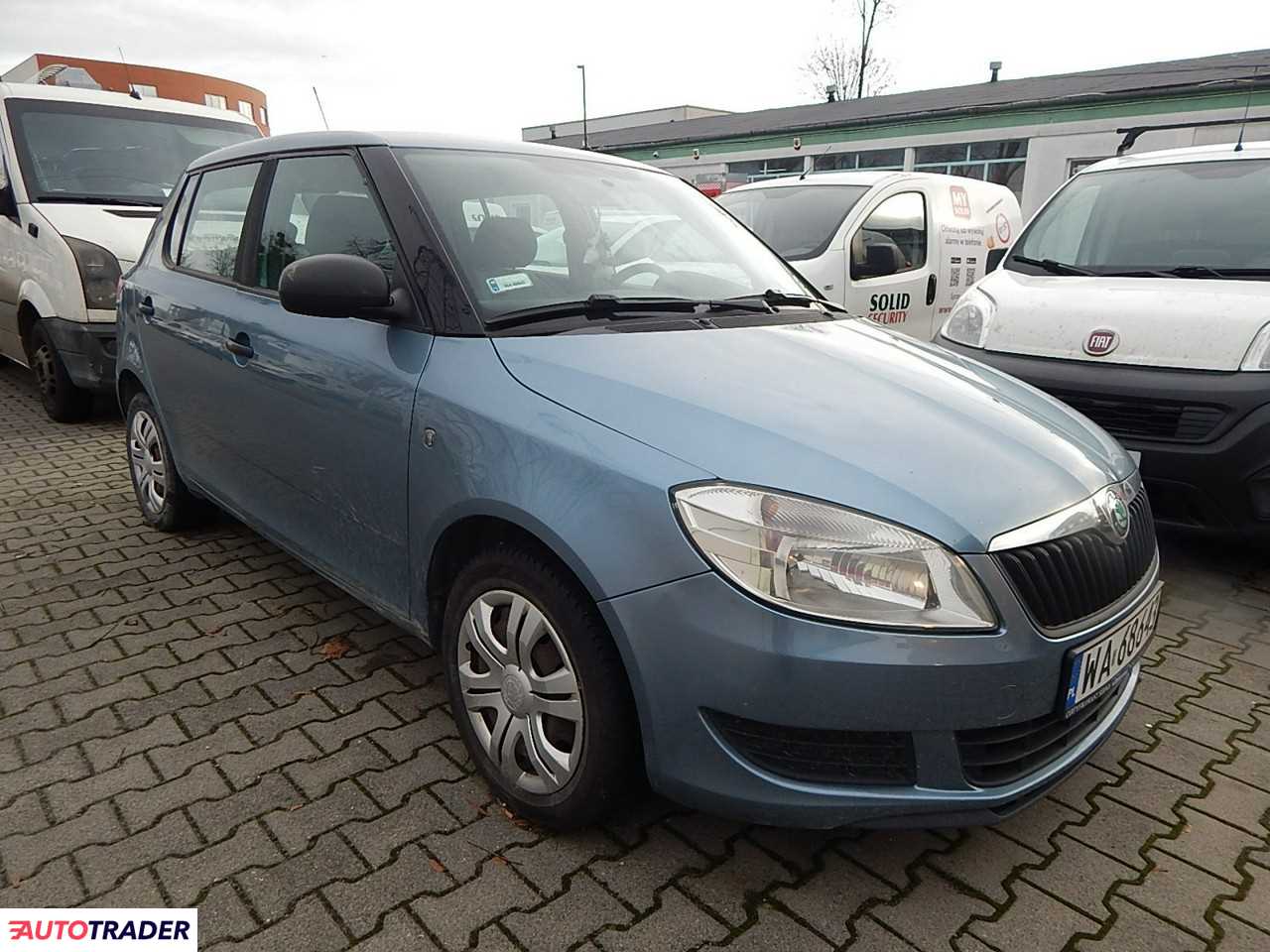 Skoda Fabia 1.2 benzyna 86 KM 2012r. (Komorniki)