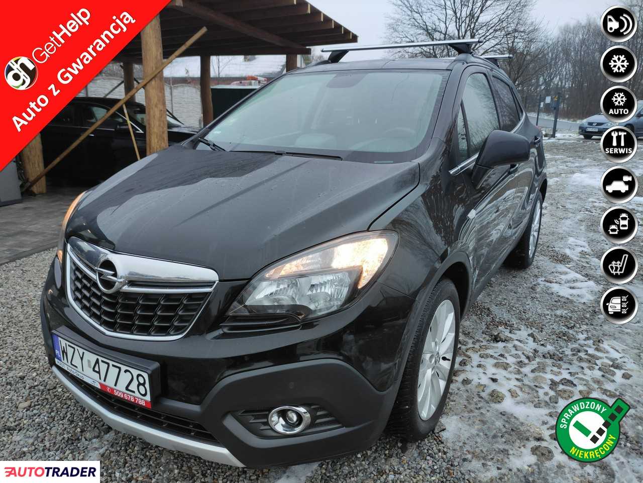 Opel Mokka 1.4 benzyna 140 KM 2016r. (Stare Budy)