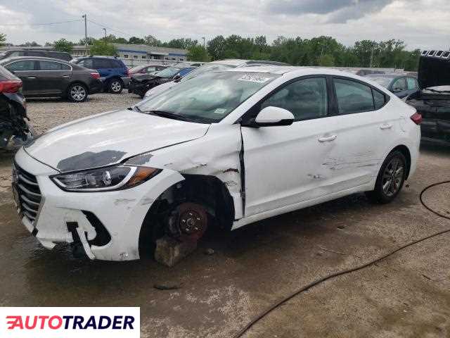 Hyundai Elantra 2.0 benzyna 2018r. (LOUISVILLE)