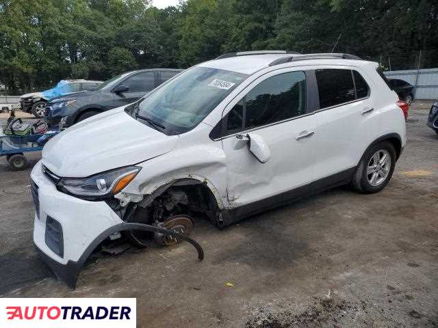 Chevrolet Trax 1.0 benzyna 2019r. (AUSTELL)