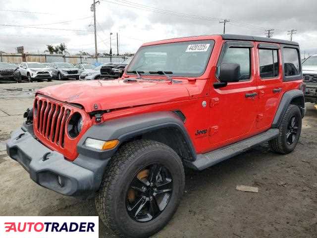 Jeep Wrangler 3.0 benzyna 2019r. (LOS ANGELES)