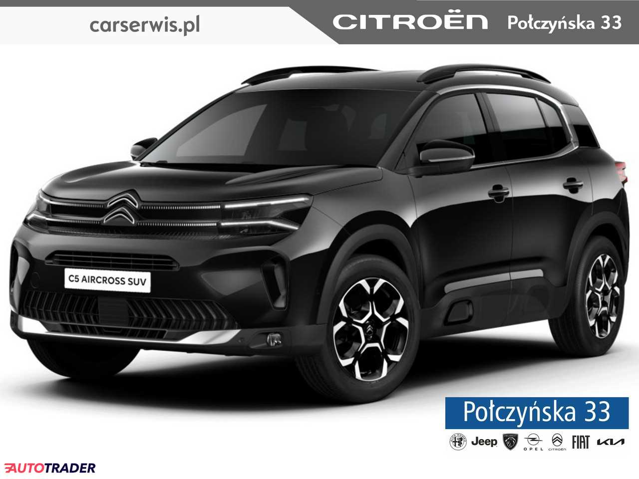 Citroen C5 1.2 hybrydowy 145 KM 2025r. (Warszawa)