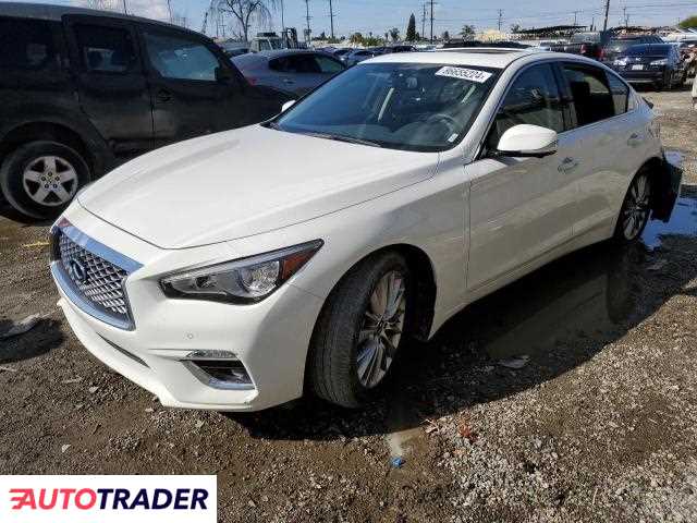 Infiniti Q50 3.0 benzyna 2023r. (LOS ANGELES)