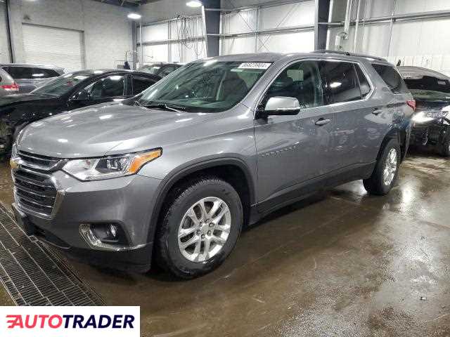 Chevrolet Traverse 3.0 benzyna 2020r. (HAM LAKE)