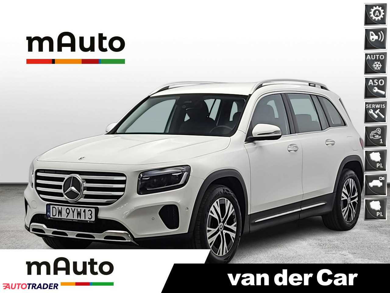 Mercedes GL 2023 2.0 150 KM Mercedes GL 2023 2.0 150 KM