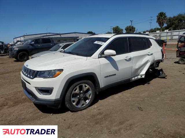 Jeep Compass 2.0 benzyna 2020r. (SAN DIEGO)