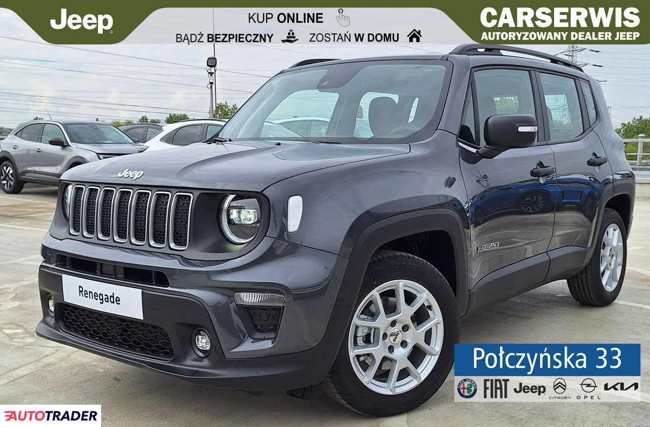 Jeep Renegade 1.5 hybrydowy 130 KM 2024r. (Warszawa)