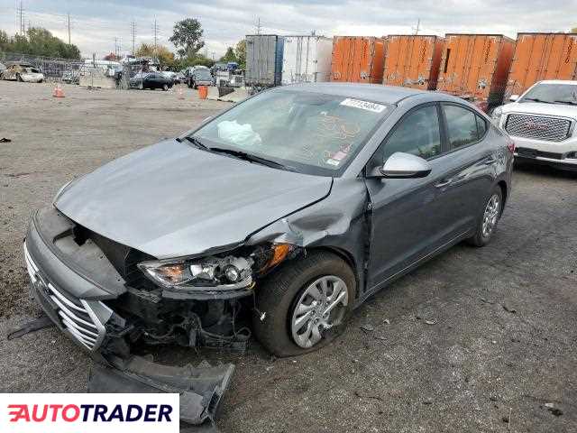 Hyundai Elantra 2.0 benzyna 2018r. (BRIDGETON)