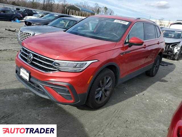 Volkswagen Tiguan 2.0 benzyna 2022r. (SPARTANBURG)