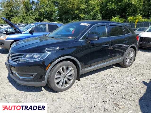 Lincoln MKX 2.0 benzyna 2018r. (CANDIA)