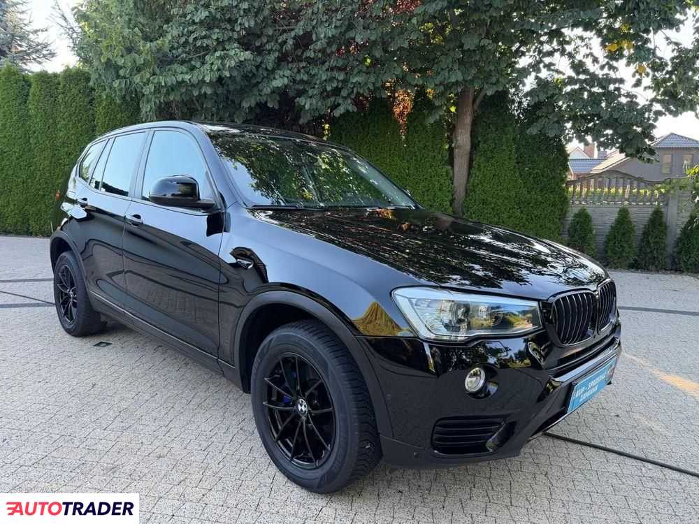 BMW X3 2016 2.0 190 KM