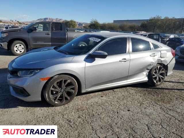 Honda Civic 2.0 benzyna 2019r. (LAS VEGAS)