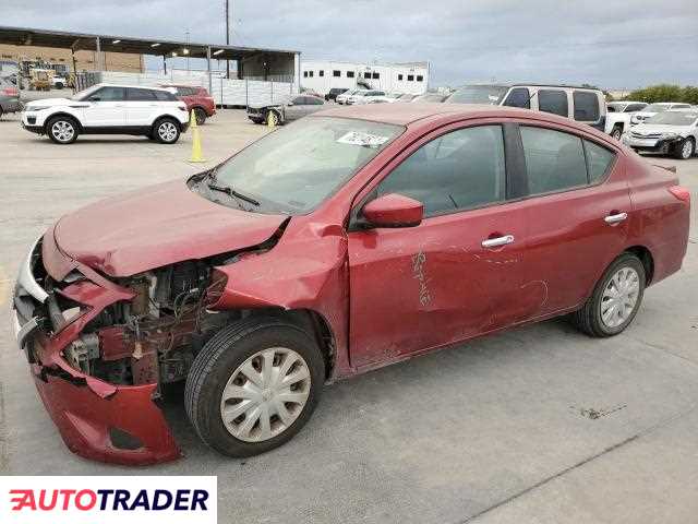 Nissan Versa 1.0 benzyna 2018r. (GRAND PRAIRIE)