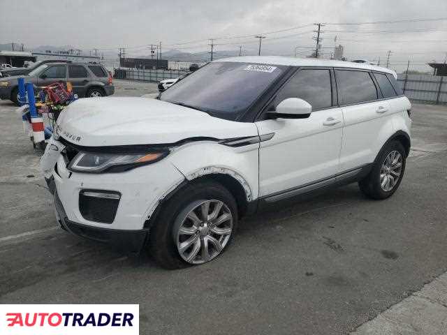 Land Rover Range Rover Evoque 2.0 benzyna 2019r. (SUN VALLEY)