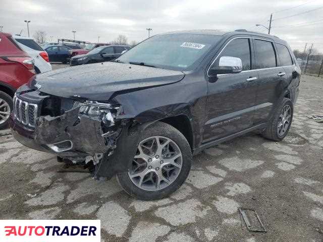 Jeep Grand Cherokee 3.0 benzyna 2020r. (INDIANAPOLIS)