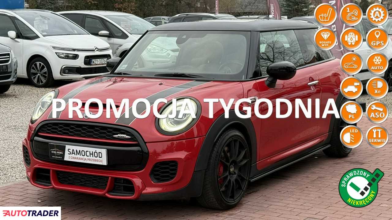 Mini Cooper 2.0 benzyna 300 KM 2019r. (SADE BUDY)