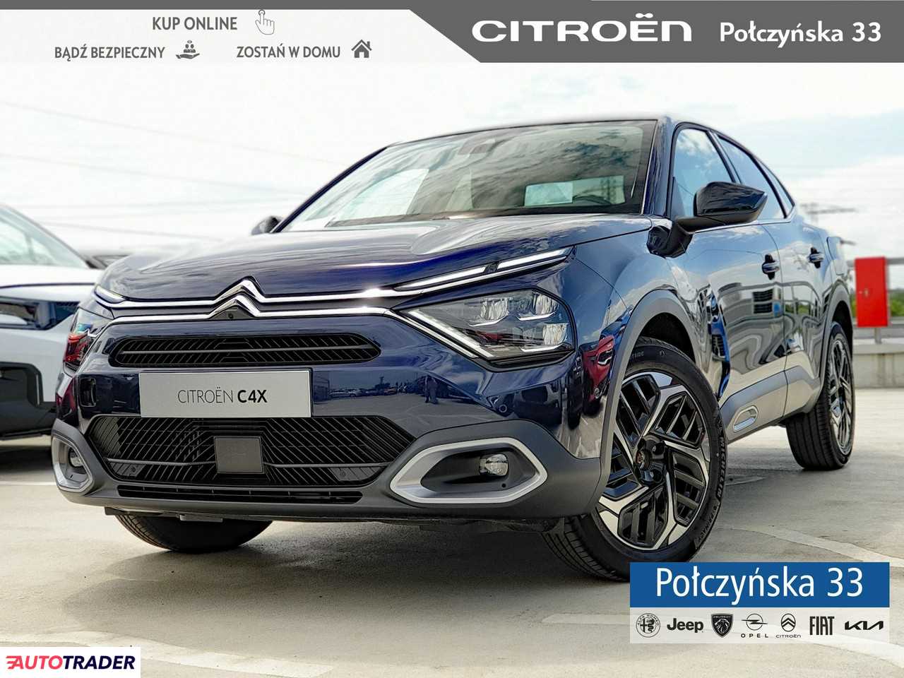 Citroen C4 1.2 benzyna 136 KM 2024r. (Warszawa)