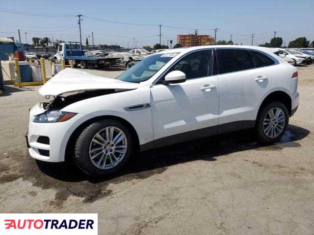 Jaguar F-PACE 2.0 benzyna 2020r. (LOS ANGELES)