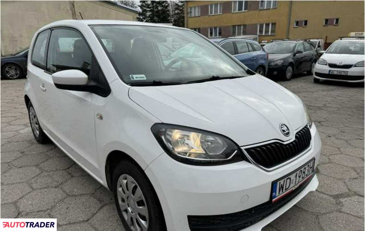 Skoda Citigo 1.0 benzyna 60 KM 2017r. (Komorniki)