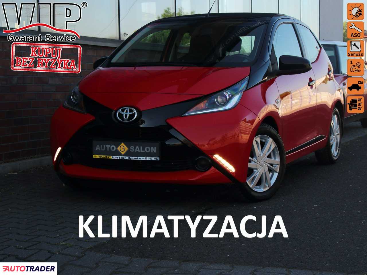 Toyota Aygo 2017 1.0 68 KM