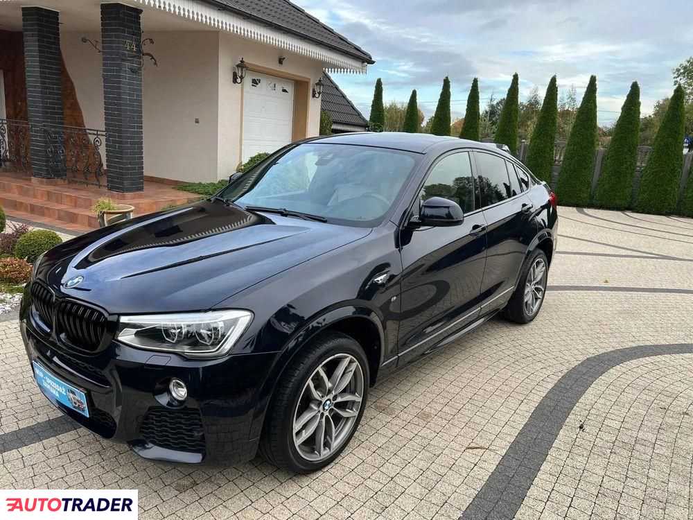 BMW X4 2.0 diesel 190 KM 2018r. (krotoszyn)