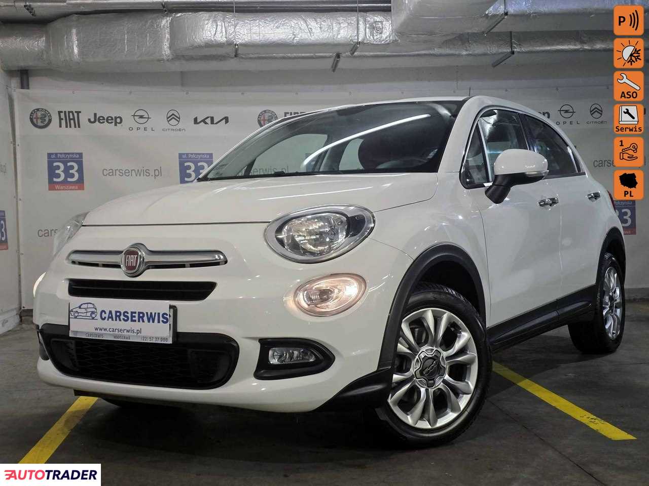 Fiat 500 X 2015 1.6 110 KM