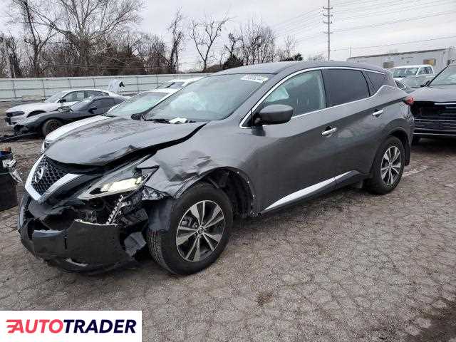 Nissan Murano 3.0 benzyna 2021r. (BRIDGETON)