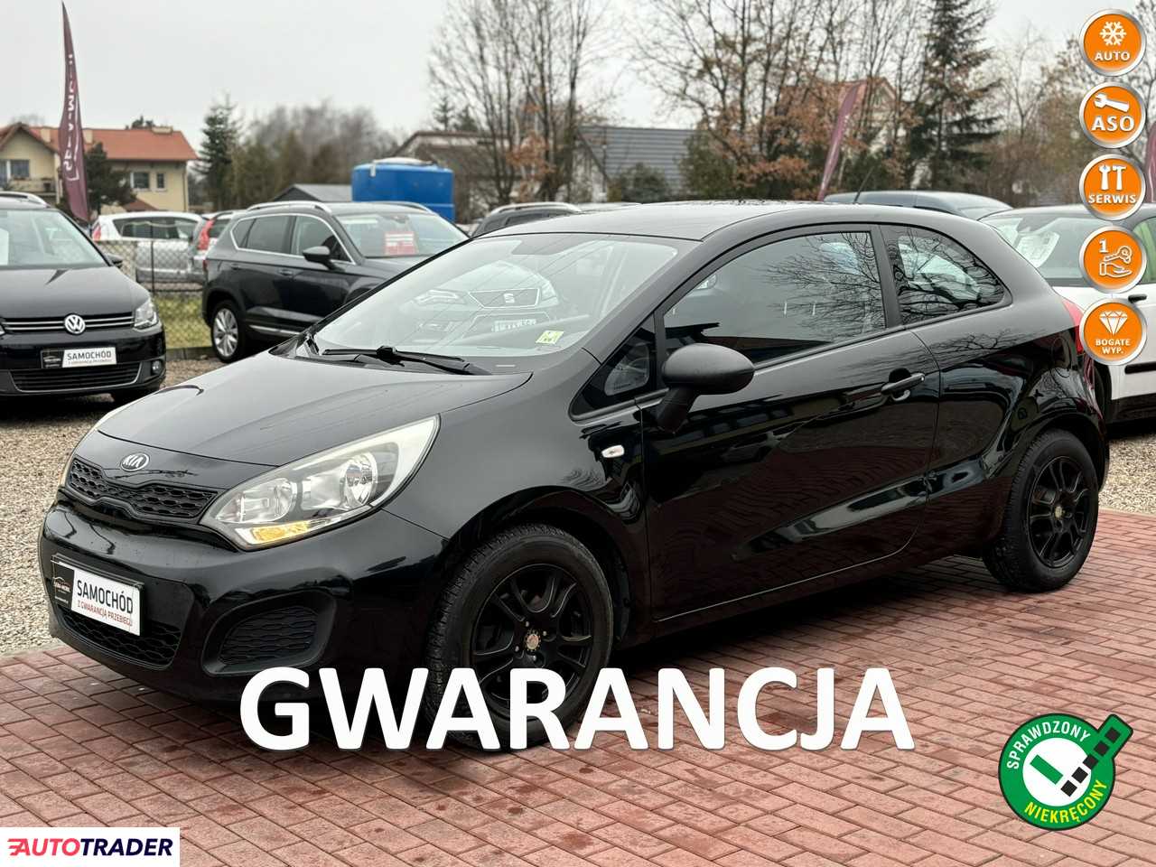 Kia Rio 1.2 benzyna 86 KM 2013r. (SADE BUDY)