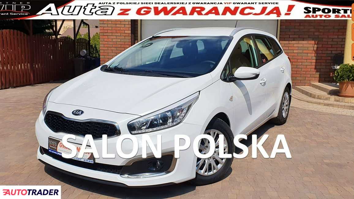 Kia Ceed 2016 1.6 110 KM Kia Ceed 2016 1.6 110 KM