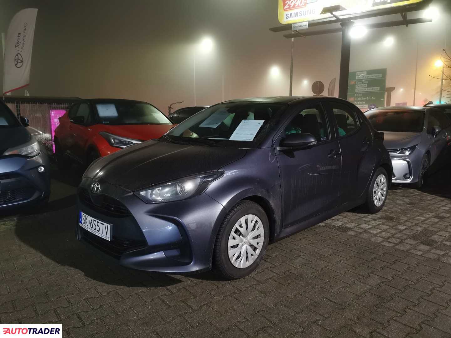 Toyota Yaris 2020 1.0 72 KM