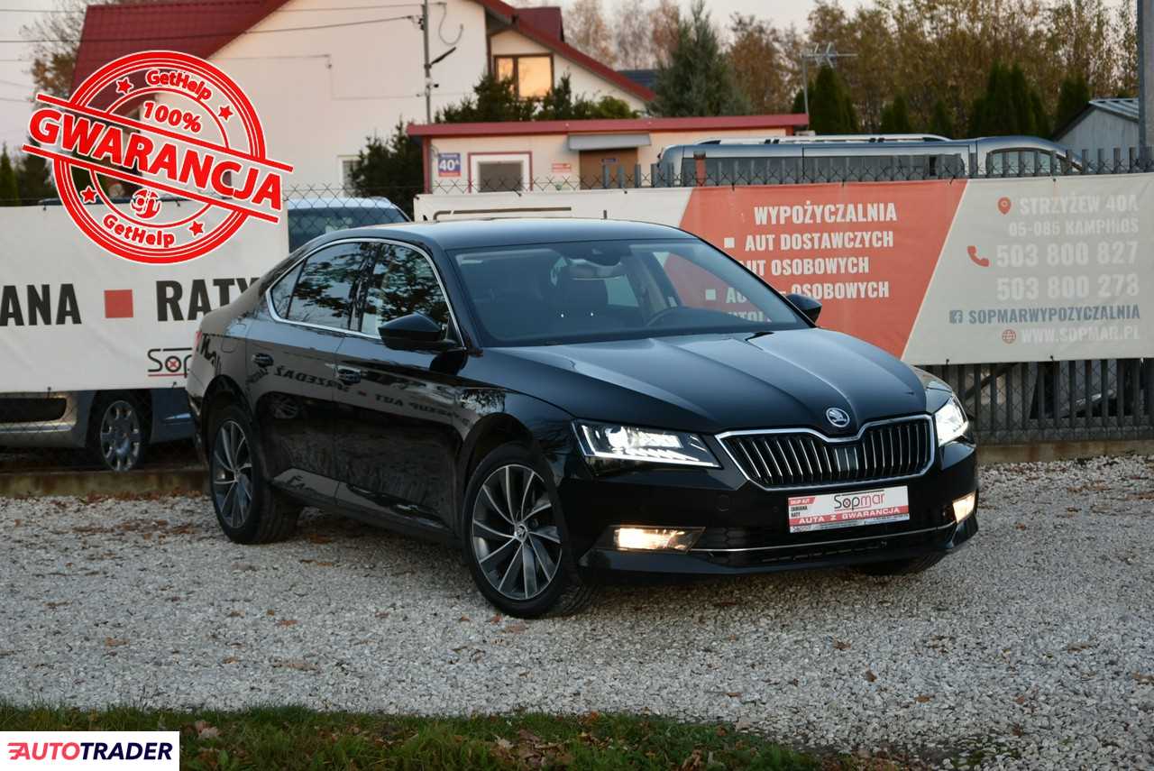 Skoda Superb 2018 2.0 190 KM