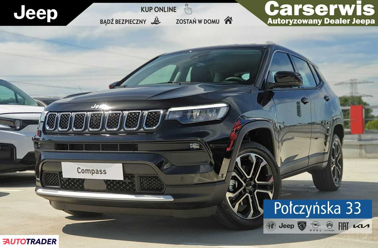 Jeep Compass 1.5 hybrydowy 130 KM 2024r. (Warszawa)