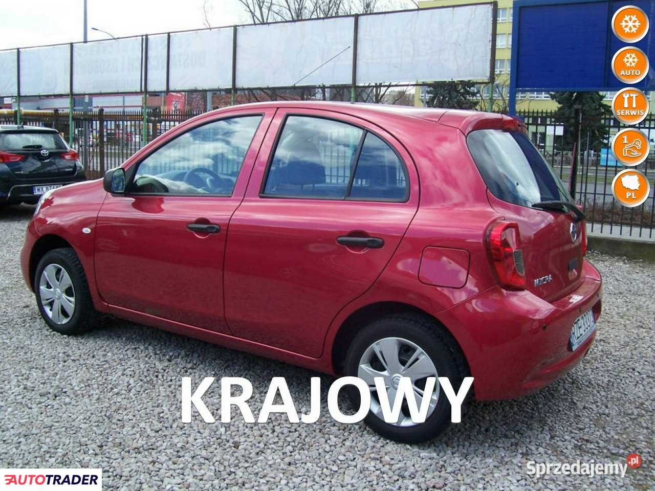 Nissan Micra 2015 1.2 80 KM Nissan Micra 2015 1.2 80 KM