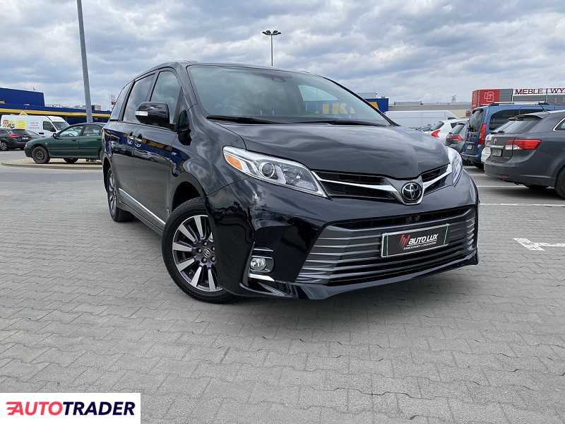 Toyota Sienna 2020 3.5 298 KM Toyota Sienna 2020 3.5 298 KM
