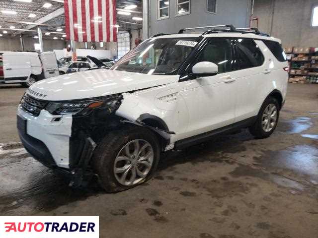 Land Rover Discovery 3.0 benzyna 2019r. (BLAINE)