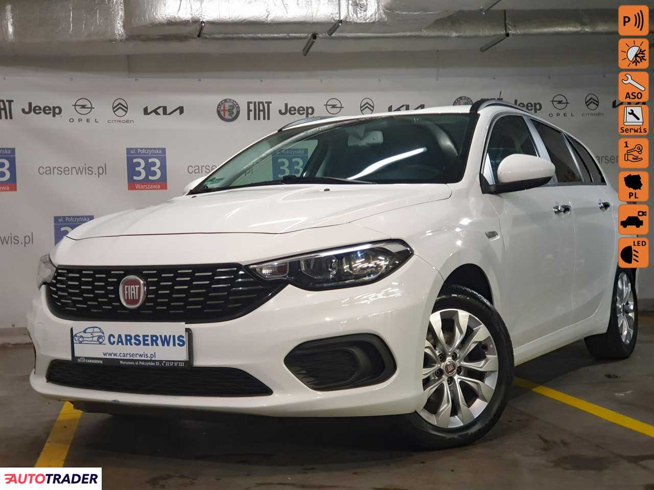 Fiat Tipo 1.4 benzyna 120 KM 2019r. (Warszawa)