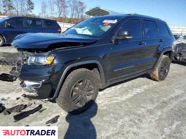 Jeep Grand Cherokee 3.0 benzyna 2020r. (SPARTANBURG)