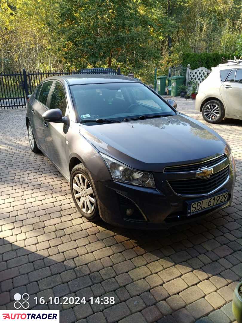 Chevrolet Cruze 1.8 benzyna + LPG 140 KM 2012r.